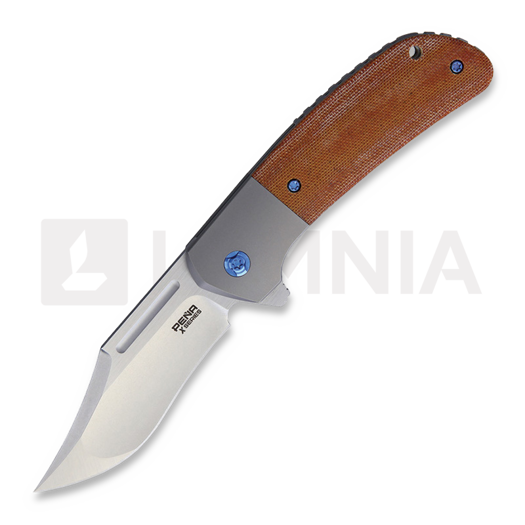 Pena Knives X Series Lannys Clip Brown 折り畳みナイフ