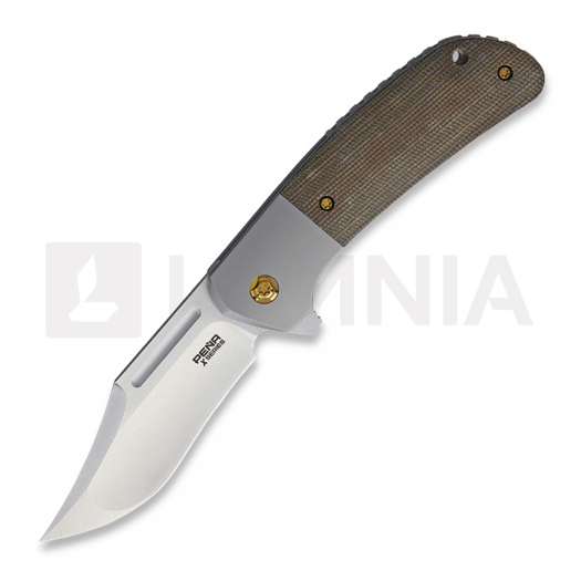 Nóż składany Pena Knives X Series Lannys Clip Green