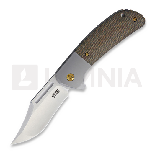 Nóż składany Pena Knives X Series Lannys Clip Green