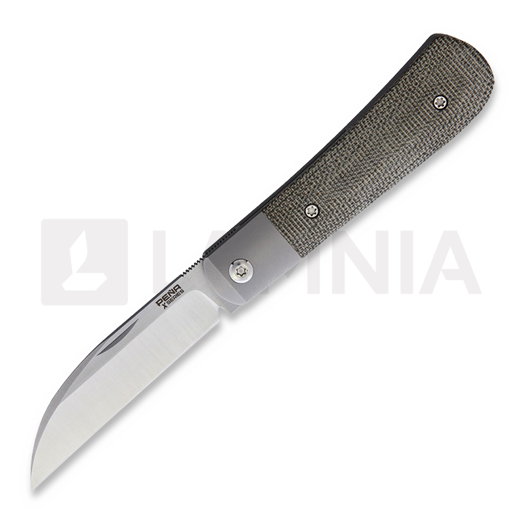 Складной нож Pena Knives X-Series Linerlock Green Micarta