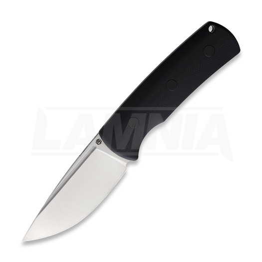Coltello Petrified Fish Beluga - Satin - G10, nero