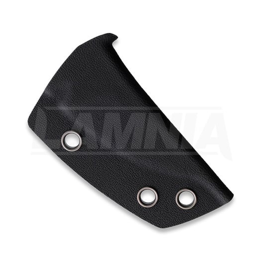 Petrified Fish Bison - Blackwash halskniv