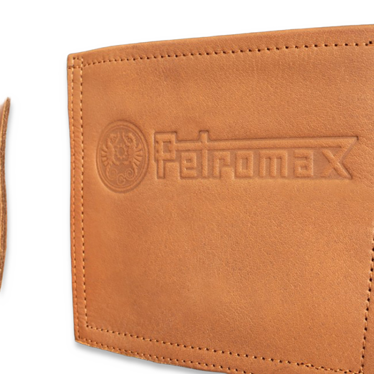 Petromax Buff Leather Apron with neck strap