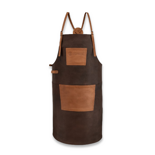 Petromax Buff Leather Apron with neck strap