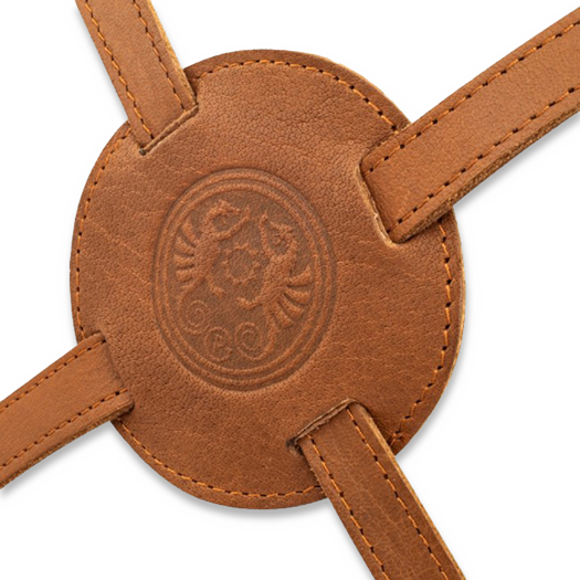 Petromax Buff Leather Apron with neck strap