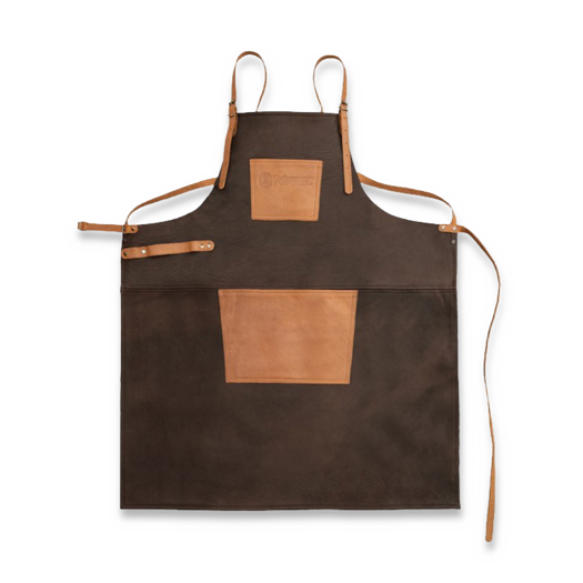 Petromax Buff Leather Apron with neck strap