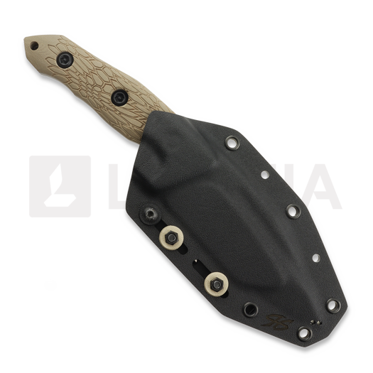 PG Knives Breaker, Kryptek Tan G-10, Satin