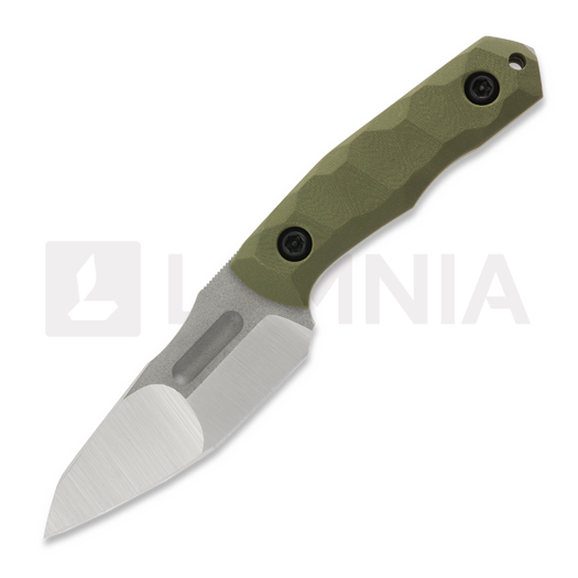 PG Knives Defender, Green G-10, Satin