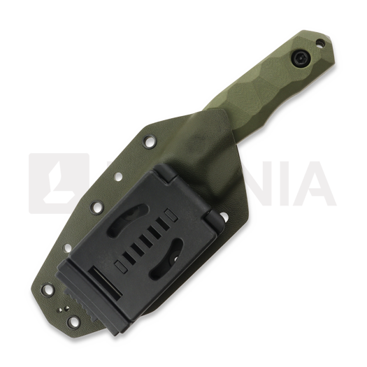 PG Knives Defender, Green G-10, Satin