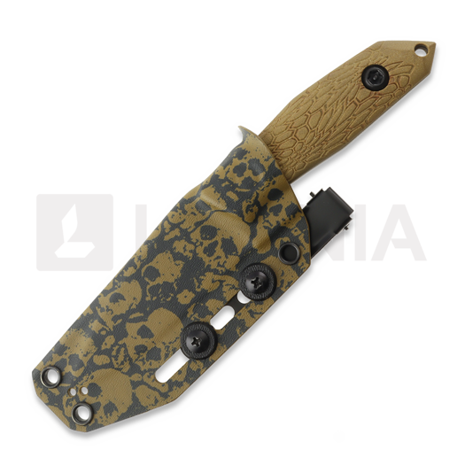 PG Knives Scarab, Kryptek Brown G-10, Satin