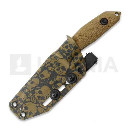 PG Knives Scarab, Kryptek Brown G-10, Satin