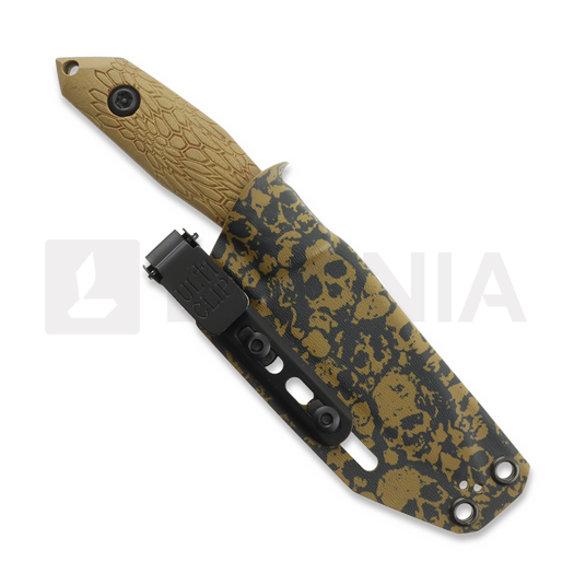 PG Knives Scarab, Kryptek Brown G-10, Satin