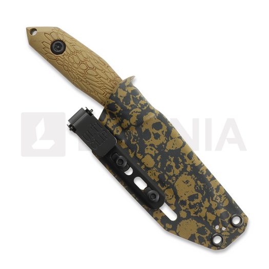 PG Knives Scarab, Kryptek Brown G-10, Satin