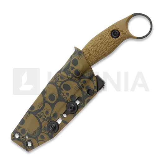 PG Knives Scarab MK2, Kryptek Brown G-10, Cerakote