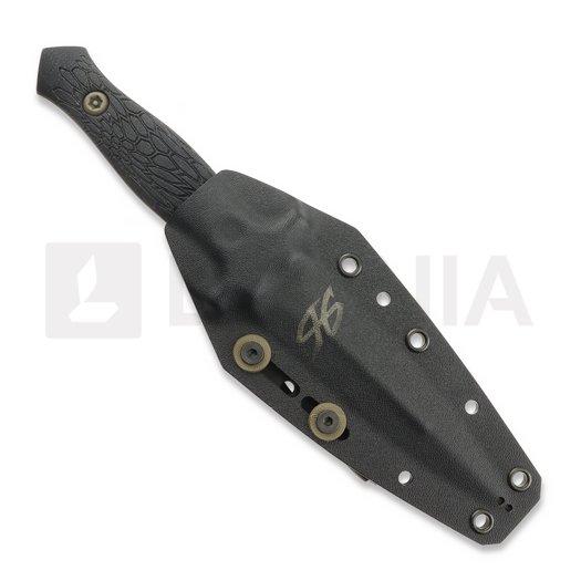 PG Knives Stealth Dagger, Kryptek Black G-10, Cerakote