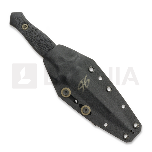 PG Knives Stealth Dagger, Kryptek Black G-10, Cerakote