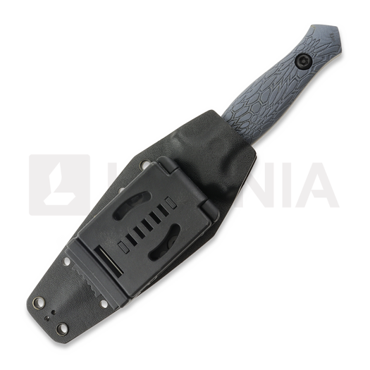 PG Knives Stealth Dagger, Kryptek Blue G-10, Acid Wash