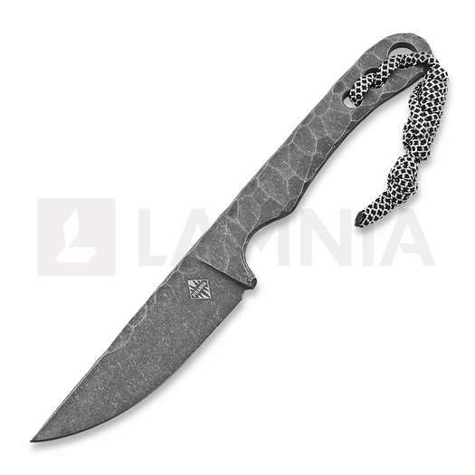 Piranha Knives Lich 칼, black kydex