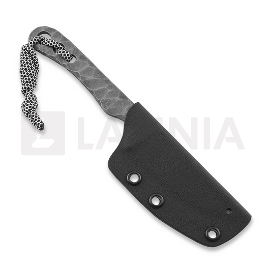 Piranha Knives Lich peilis, black kydex