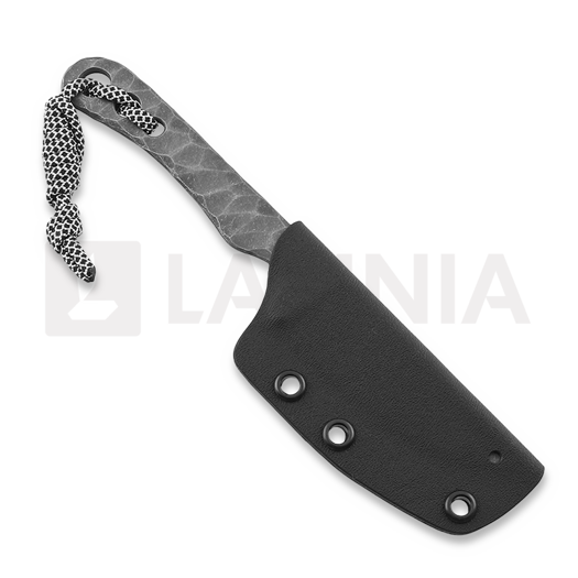Piranha Knives Lich סכין, black kydex