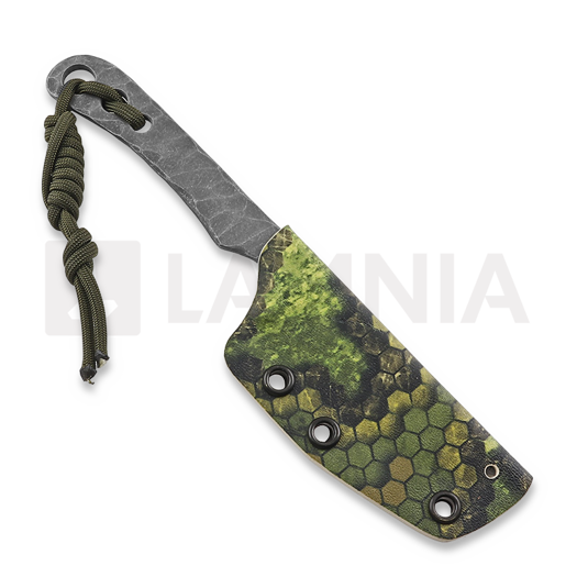 Piranha Knives Lich 칼, camo kydex