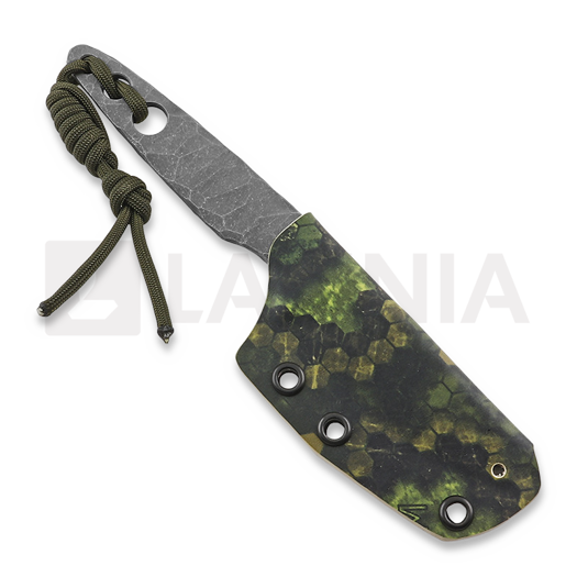 Piranha Knives Orion kniv, camo kydex