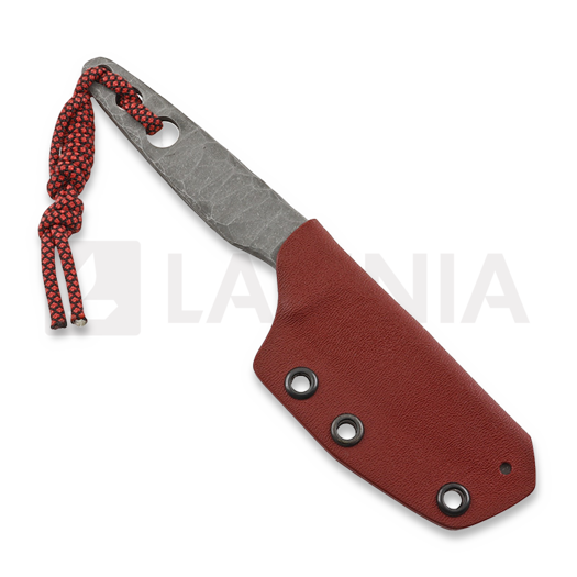 Piranha Knives Orion kniv, red kydex