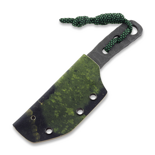 Piranha Knives Skeleton Necker kniv, camo kydex
