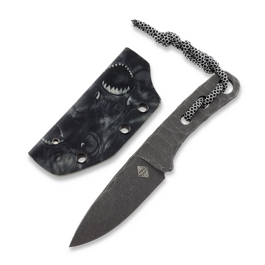 Piranha Knives Skeleton Necker סכין, piranha kydex