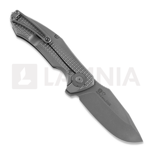 PMP Knives Alpha Smilodon Gray sulankstomas peilis