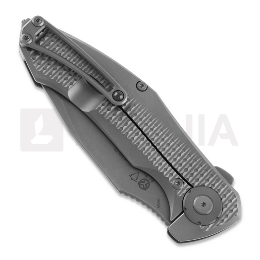 PMP Knives Alpha Smilodon Gray sulankstomas peilis