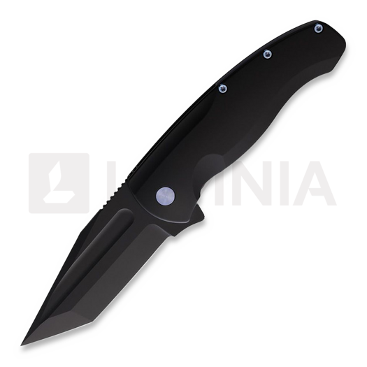 PMP Knives Berserker Black Blue Hardware kääntöveitsi