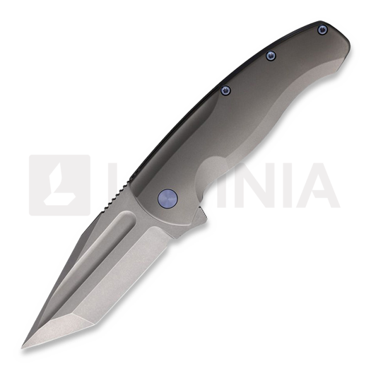 Zav&iacute;rac&iacute; nůž PMP Knives Berserker Gray Blue Hardware