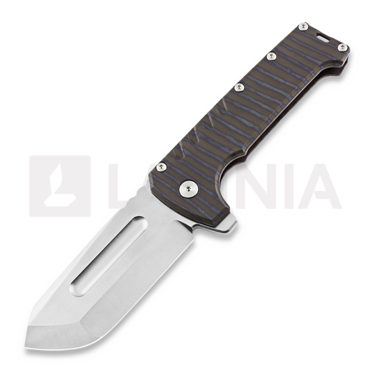 Складной нож PMP Knives Grizzly, tiger stripes