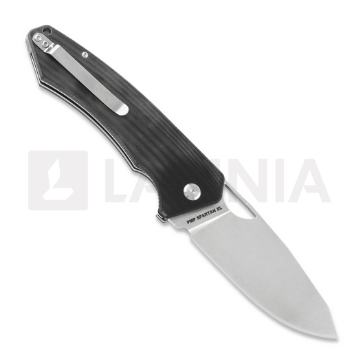 Couteau pliant PMP Knives Spartan XL, black G10