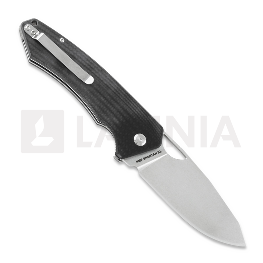 PMP Knives Spartan XL sulankstomas peilis, black G10