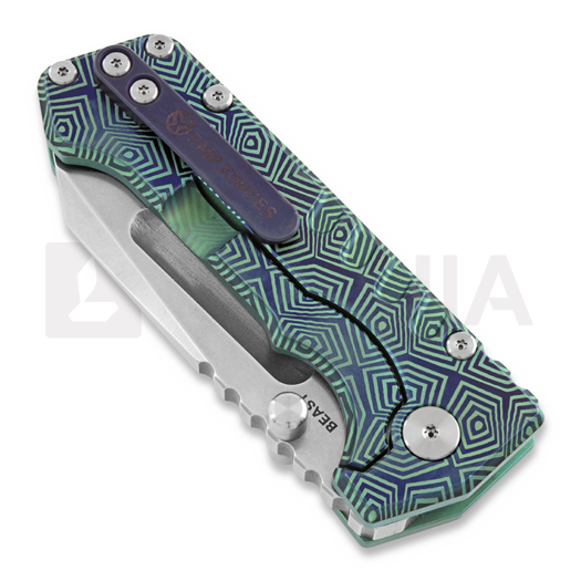 PMP Knives The Beast sulankstomas peilis, anodized