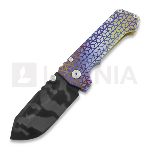PMP Knives The Beast folding knife, anodized