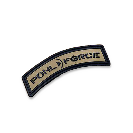 Pohl Force 3D rubber patch 补丁, 褐色