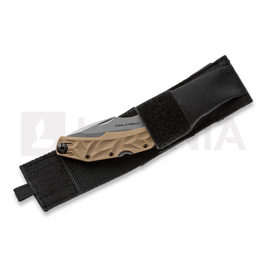 Nóż składany Pohl Force Bravo Two Classic FDE - SET