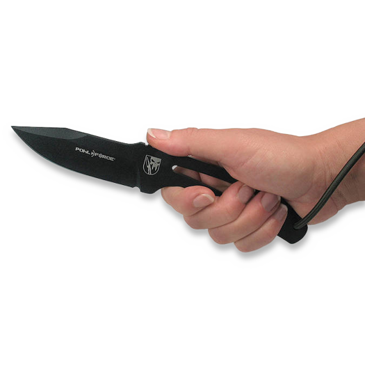 Pohl Force Charlie One Survival peilis, kabinamas ant kaklo