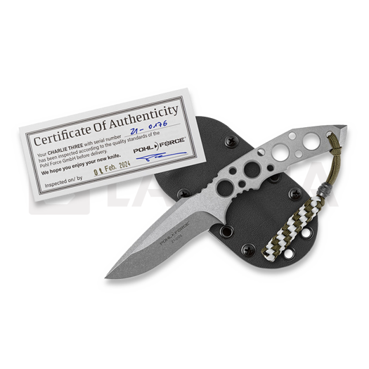Нож Pohl Force Charlie Three SW Gen2