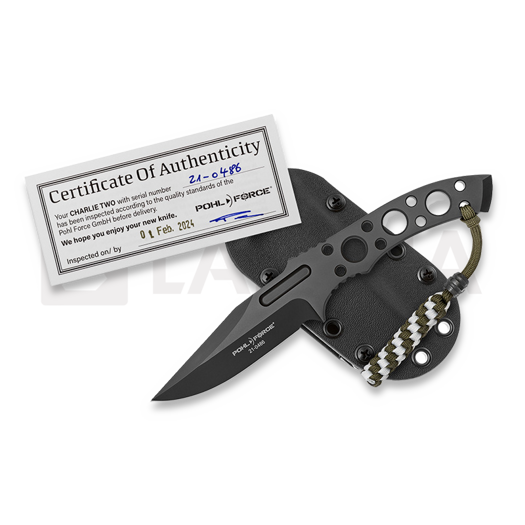Нож Pohl Force Charlie Two BK Gen2