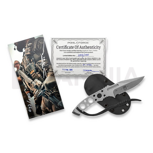 Cuțit Pohl Force Charlie Two SW - Final Edition