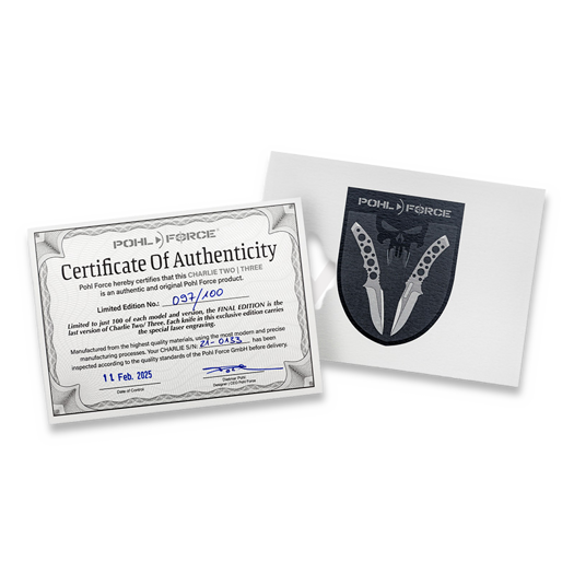 Cuțit Pohl Force Charlie Two SW - Final Edition