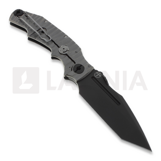 Coltello pieghevole Pohl Force Foxtrot Three Outdoor, nero