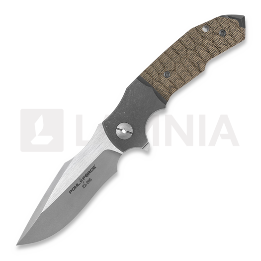 Nóż składany Pohl Force Mike Seven Dark Stonewashed Ti