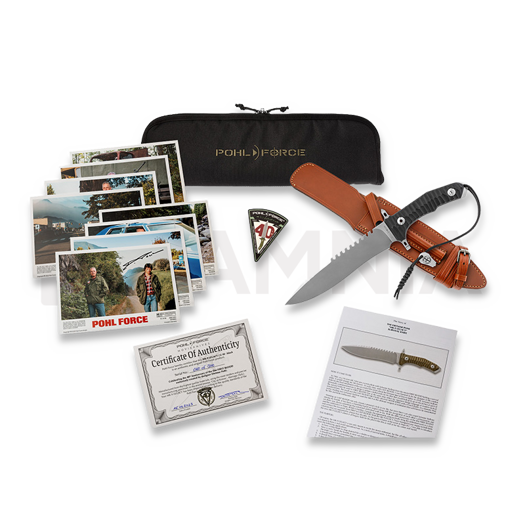 Pohl Force MK-9 Legacy | Black G-10 Version selviytymispuukko