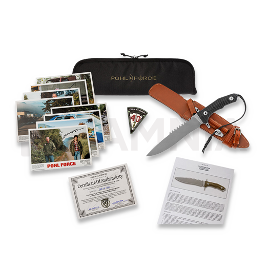 Нож выживания Pohl Force MK-9 Legacy | Black G-10 Version