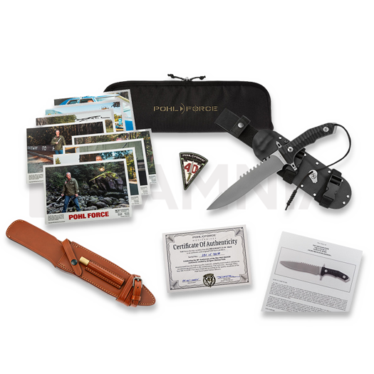 Nóż surwiwalowy Pohl Force MK-9 Legacy | Hope Prototype Edition SET